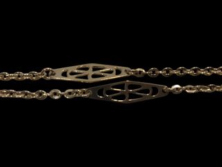 cadena oro 18k 31cm