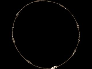 cadena oro 18k 31cm