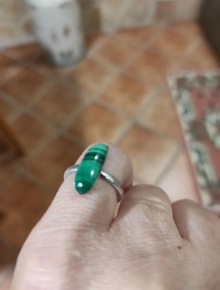 Anillo plata nuevo