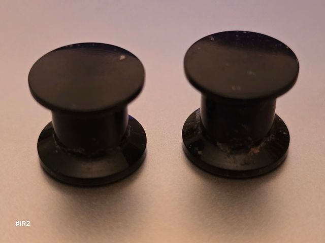 10 paia di orecchini dilatatori da 8 mm