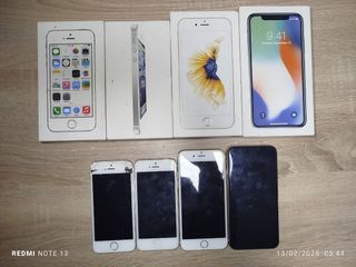 4 iPhone "Rotos" para piezas o coleccion