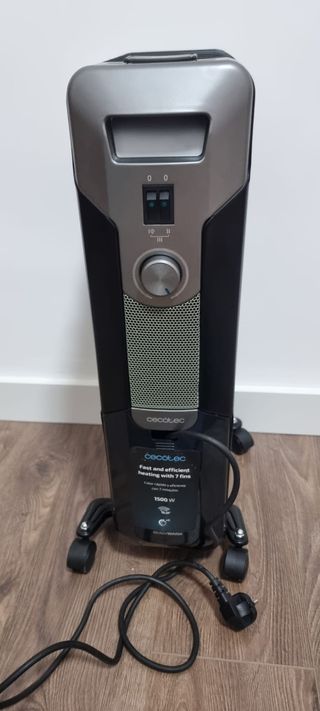 Radiador eléctrico con aceite