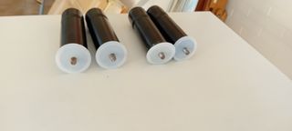 Patas para canapé o somier, metálicas