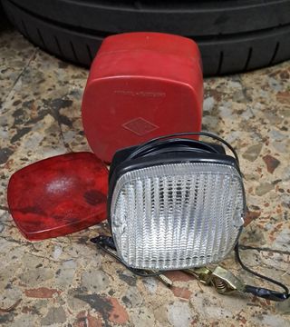 Antiguas Luces RINDER de EMERGENCIA a Batería 