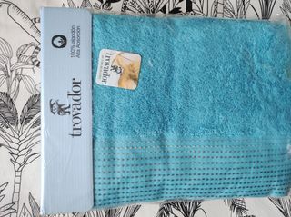 Juego 3 toallas Trovador algodón Sin estrenar