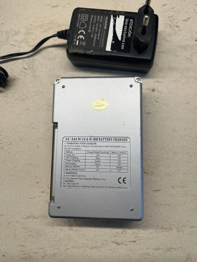caricabatterie NiCd