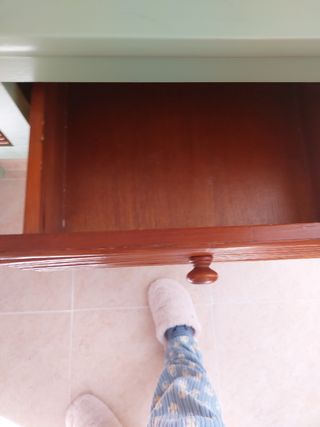 Mueble auxiliar y espejo