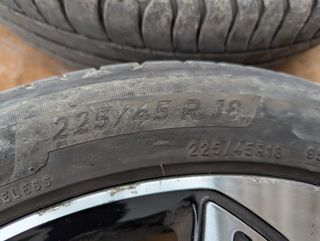 Llantas 18 y neumaticos michelin 
