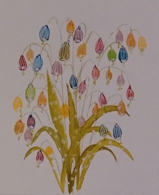 6 acuarelas originales. Arte. Regalos.