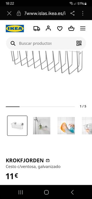 Estante baño cocina