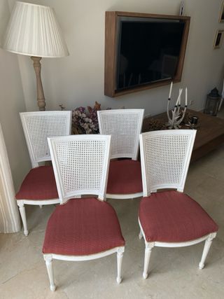 Sillas estilo Luis XVI francesas