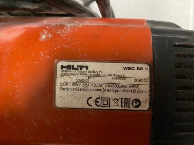 Hilti sierra circular gran estado