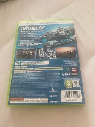 Formula 1 XBox