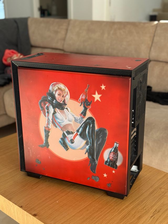 Caja pc NZXT H700 Nuka Cola Fallout