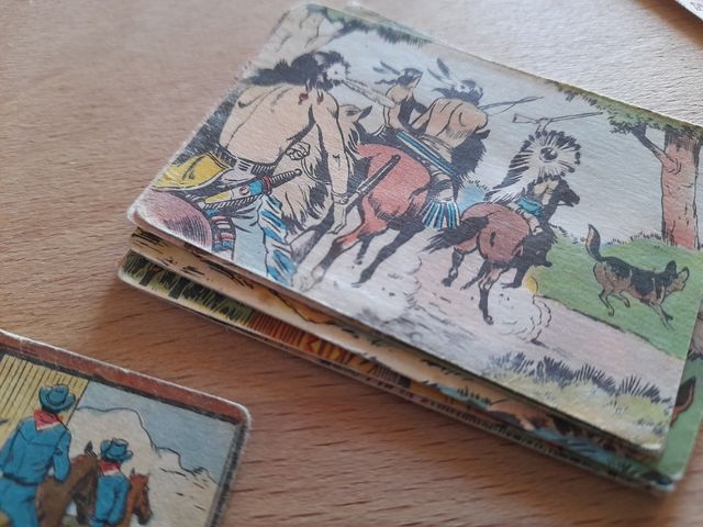 Lote 45 cromos Rin Tin Tin año 1962