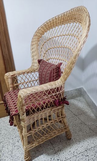 Conjunto sofá y dos sillones MIMBRE