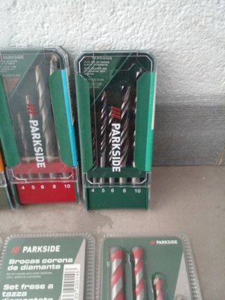 6 set de brocas parkside