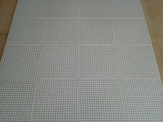 P3 16 AZULEJOS VINTAGE PORCELANOSA CUADROS AZULES