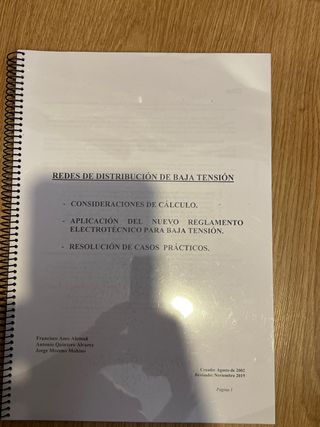 Libro redes de diatribución de baja tensión