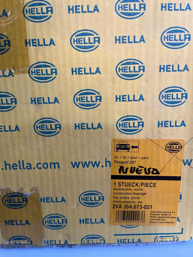 PILOTO POSTERIOR DERECHO PEUGEOT 207