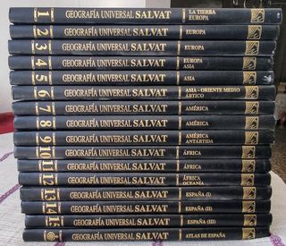 ENCICLOPEDIA GEOGRAFÍA UNIVERSAL SALVAT COMPLETA