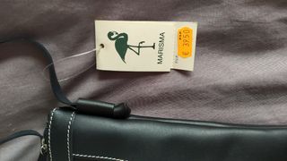 Bolso de piel negro