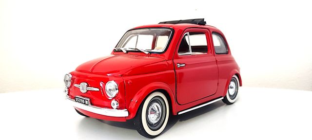 Modellino vintage 500 ROSSA 1960