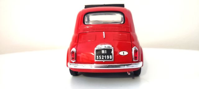 Modellino vintage 500 ROSSA 1960