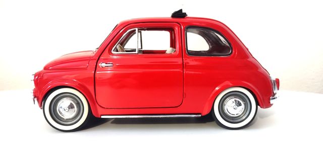 Modellino vintage 500 ROSSA 1960