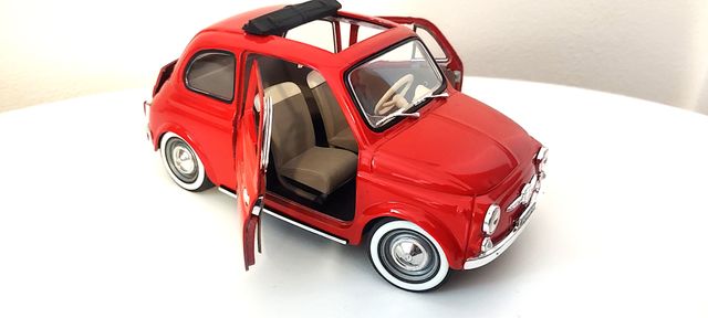 Modellino vintage 500 ROSSA 1960
