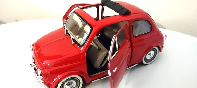Modellino vintage 500 ROSSA 1960