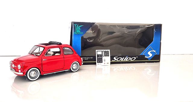 Modellino vintage 500 ROSSA 1960