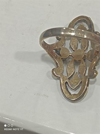 Sortija de plata 