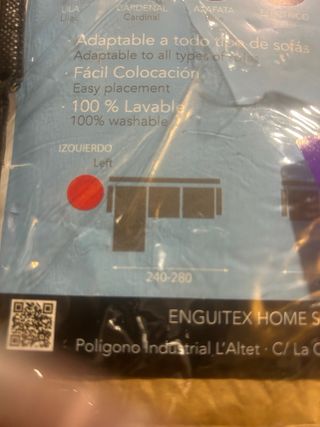 Martina Home Tunez Funda chaise longue Brazo corto