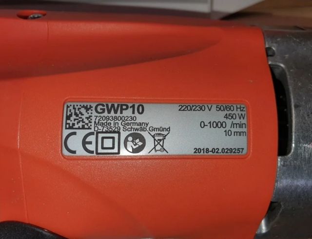 Roscadora taladro FEIN GWP10
