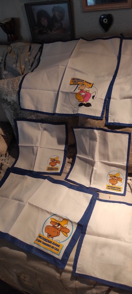 Manteles individuales y servilletas