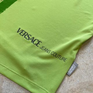 T-shirt Versace Donna S Verde Blu Rosso Fiore