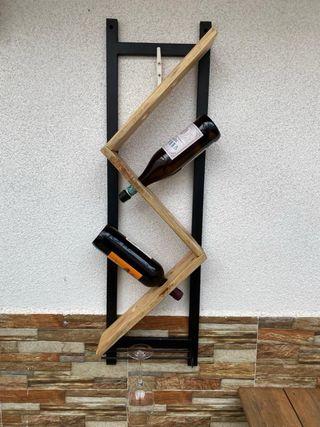 Botellero rustico