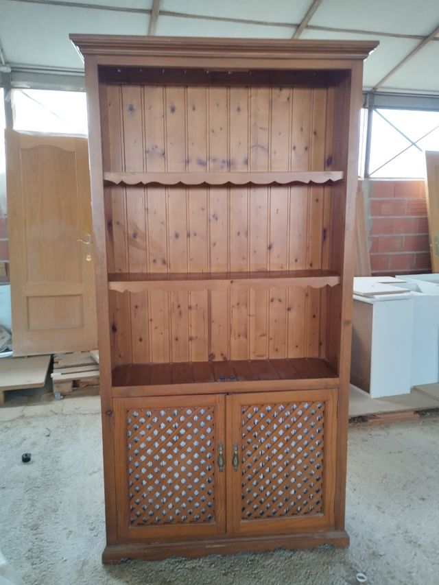 Estantería madera maciza pino rustica