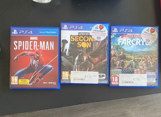 Playstaton 4 slim 1 TB edición Spider-man 5 juegos