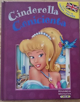 Libro inglés español Cindrella