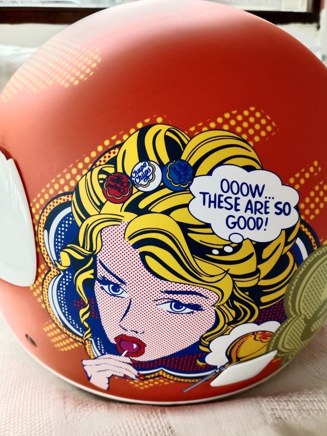 Casco da moto Chupachups