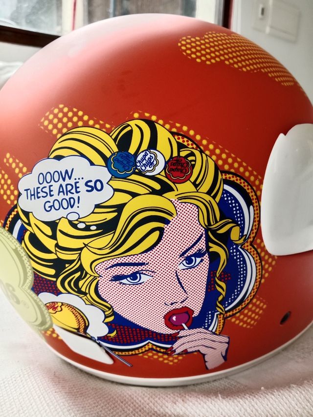 Casco da moto Chupachups