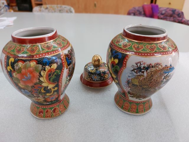 Jarrones chinos 19x10