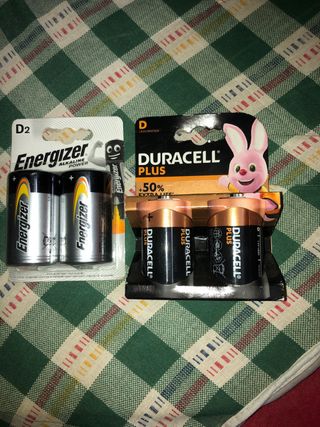 Batterie Duracell Torcia 
