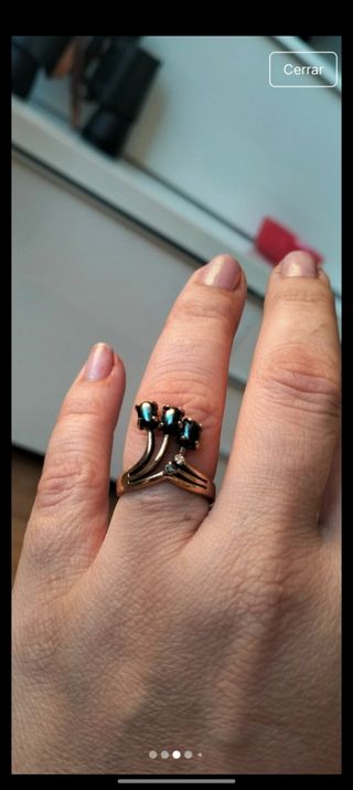 Anillo oro 
