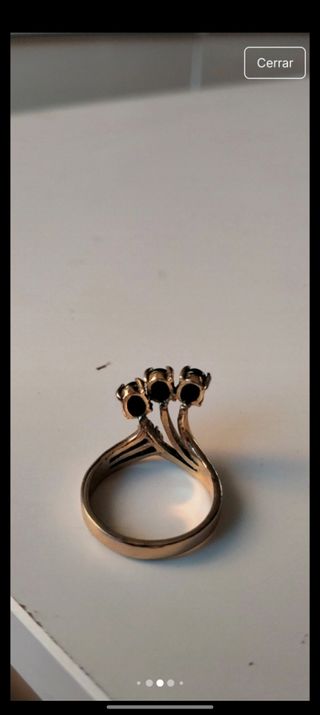 Anillo oro 