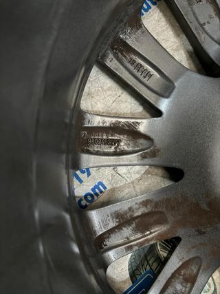 2 LLANTAS PEUGEOT 308 508 17 PULGADAS