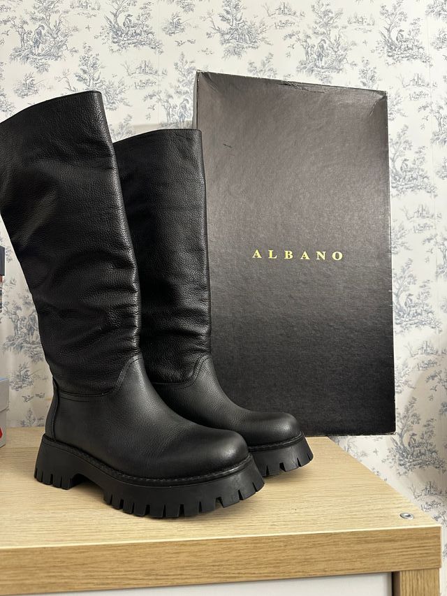 Albano stivale in vera pelle N 37