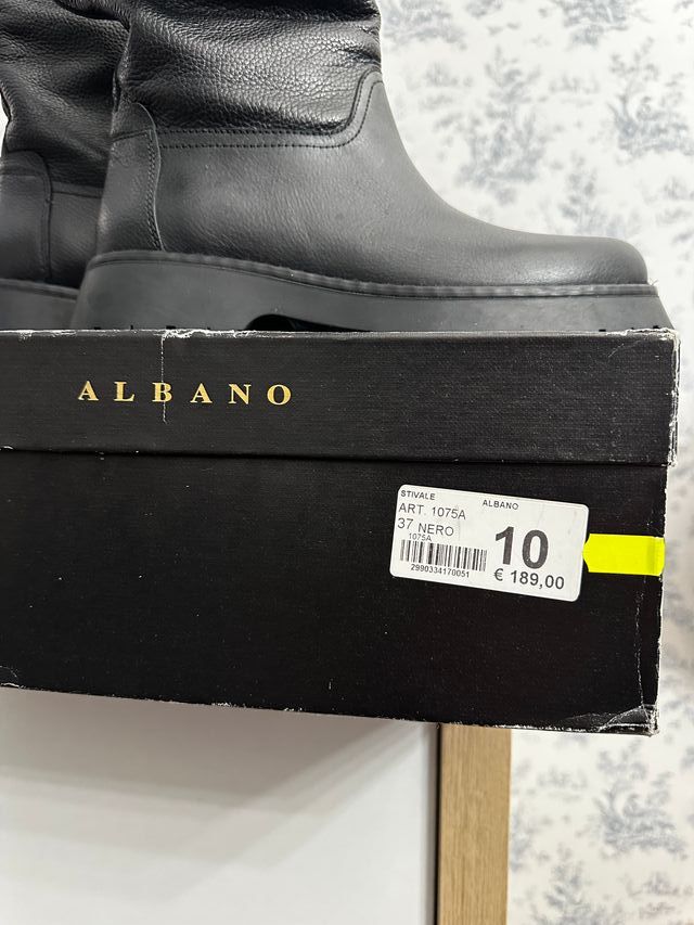Albano stivale in vera pelle N 37
